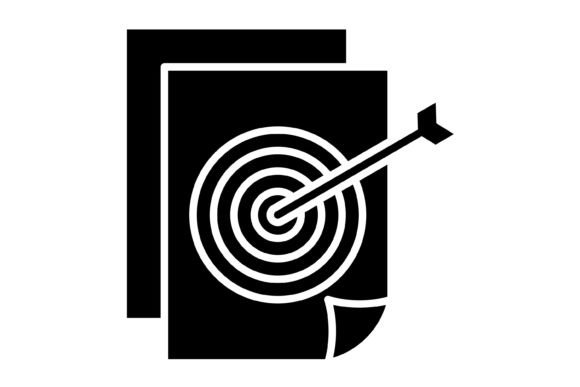 Aim Glyph Icon: Precision Design for Modern Projects