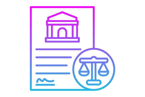 Mastering Modern Design with Legislation Line Gradient Icons