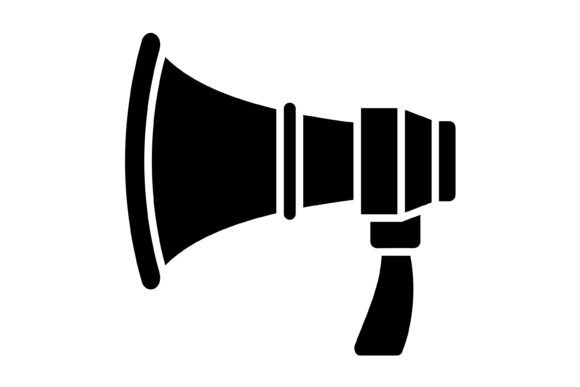 Mastering Visual Impact with the Loud Speaker Glyph Icon