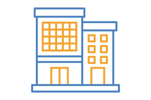 Office Blue & Orange Line Icon: Your Essential Toolkit for Modern Design