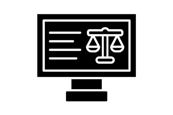 Online Court Glyph Icon: A Designer's Guide to This Versatile Asset