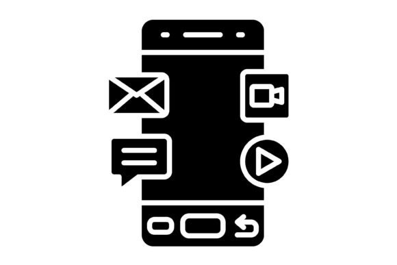 Streamline Your Digital Presence with Social Media Glyph Icons