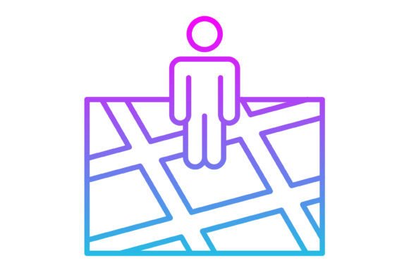 Street View Line Gradient Icon: A Designer's Practical Guide